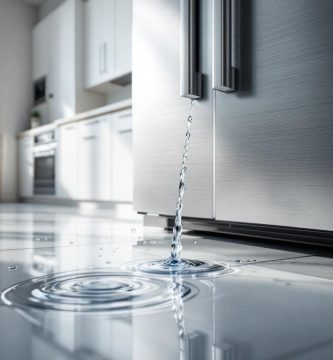 Frigorífico pierde agua: causas y soluciones
