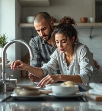 ¿Por qué mi lavavajillas deja manchas grises?