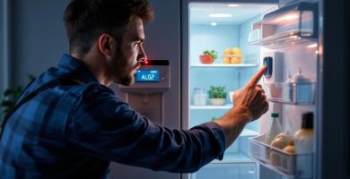 Error AL02 en frigorífico Teka: causas y síntomas