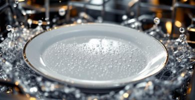 Lavavajillas que deja platos empañados