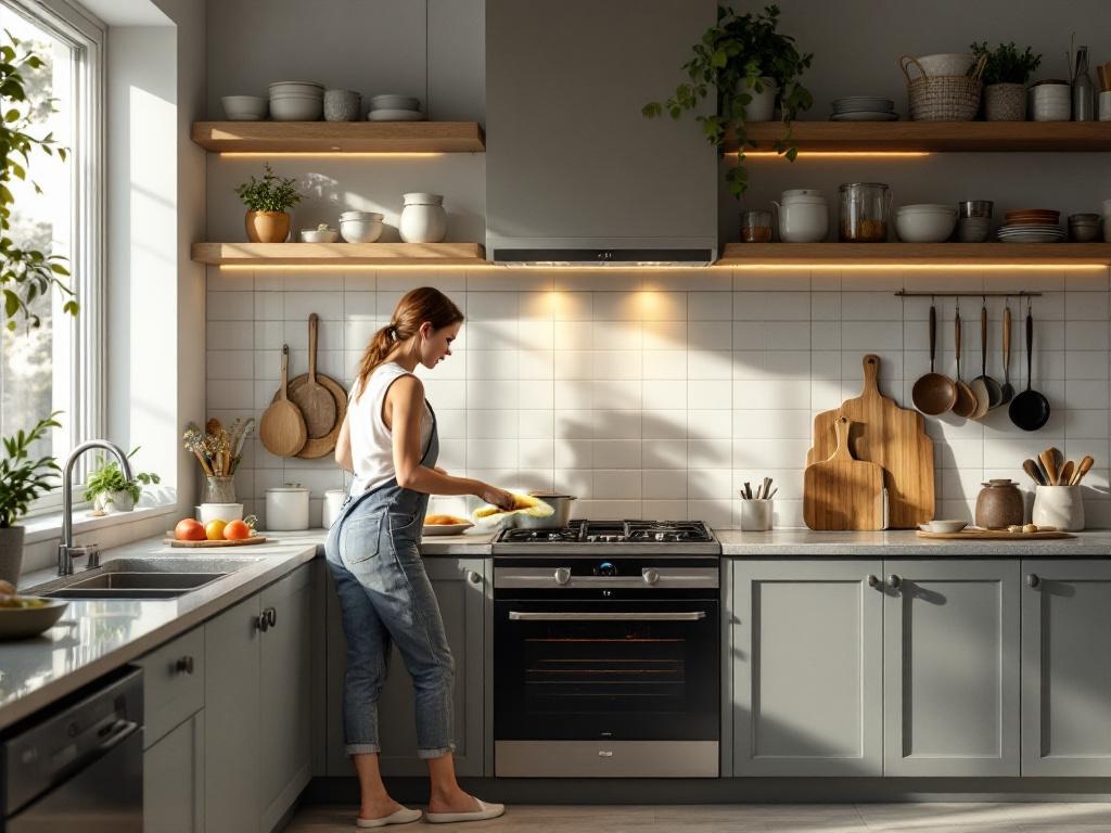 Evitar manchas en la cocina por el horno