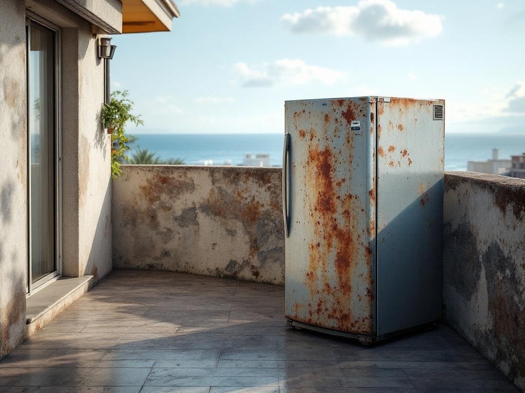 Cómo proteger tu frigorífico de la corrosión marina en Cartagena